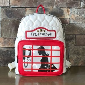 Betsey Johnson Telephone Booth Backpack